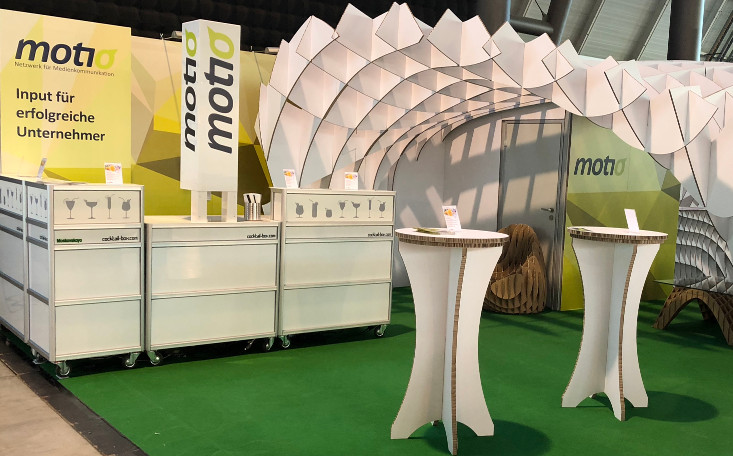 wetec stand von links